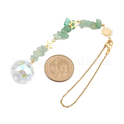 3 шт. Круглые подвесные ловцы солнца из стекла&nbsp;HJEW-JM04209