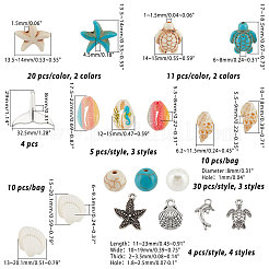Набор для поиска ювелирных изделий на тему океана своими руками&nbsp;DIY-PH0013-74