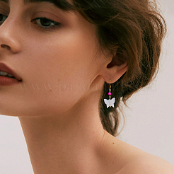 10 набор 200 г прозрачных акриловых матовых бусин&nbsp;FACR-HS0001-02B