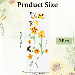 Съемные самоклеящиеся наклейки для унитаза из ПВХ&nbsp;DIY-WH20001-35