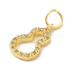 Латунные микро проложить кубического циркония подвески&nbsp;KK-C072-46G