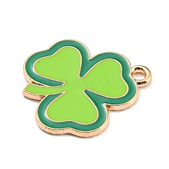 Подвески из сплава с эмалью ко дню святого патрика&nbsp;ENAM-G222-01E-02
