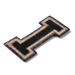 Полиэфирная компьютеризированная ткань для вышивки утюгом на заплатах с блестками&nbsp;LS-PATC-SZC0001-01I