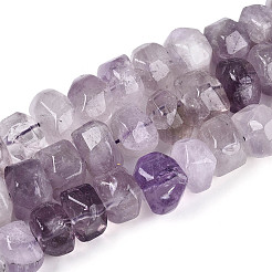 Природный аметист нитей бисера&nbsp;G-N347-17A-03