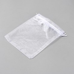 3d цветочные органзовые мешочки на завязках&nbsp;OP-WH2002-01C-01