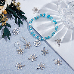 36шт 3 стиля подвески из сплава со стразами&nbsp;FIND-SC0020-13