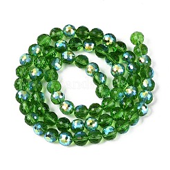 Гальванизируйте прозрачное стекло бисер нитей&nbsp;EGLA-N024-01A-C02