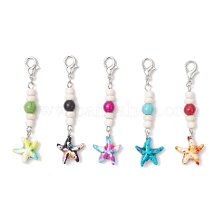 Украшения с подвесками из ракушек&nbsp;HJEW-JM03373-02