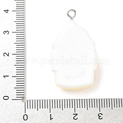 Подвески из непрозрачной смолы с милой тематикой свиньи&nbsp;RESI-V005-007E