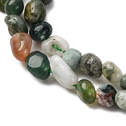 Природного индийского агата бисер нитей&nbsp;G-I389-A06