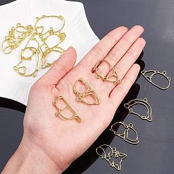 Подвески на лицевой панели из сплава цинка&nbsp;PALLOY-OC0001-41