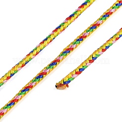 10 ярд круглых плетеных нейлоновых ниток&nbsp;NWIR-G019-02F