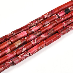 Синтетические имперские нитки из бисера яшмы&nbsp;G-S322-002C-1