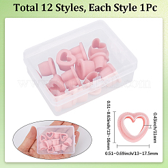 12шт 12 вида пластиковых глиняных прессованных форм&nbsp;DIY-WH20048-071
