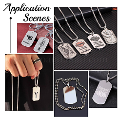 100 шт. подвески из нержавеющей стали 304&nbsp;STAS-UN0063-83