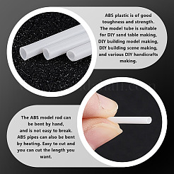 30 шт. круглая трубка из АБС-пластика&nbsp;KY-OC0001-44A