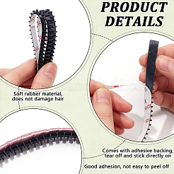 24 шт. 4 стиля самоклеящиеся ПВХ нескользящие наклейки на зубы&nbsp;DIY-FG0006-47