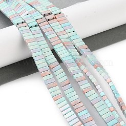 Натуральные бусины из радужного алашанского агата&nbsp;G-NH0022-K01-01