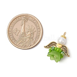 Подвески-ангелы из стеклянных бисеров&nbsp;PALLOY-MZ00713-04