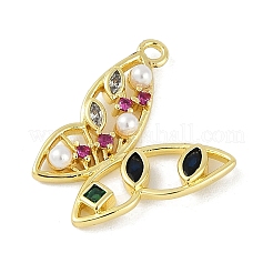 Латунные микро проложить кубического циркония подвески&nbsp;KK-B114-04G