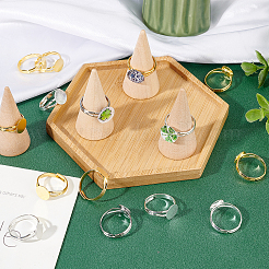 60 шт. 3-х цветные латунные регулируемые кольца&nbsp;KK-SC0001-96