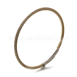 Браслеты из нержавеющей стали 304 для женщин&nbsp;BJEW-C091-02C-GP