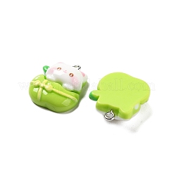 Подвески из смолы в форме кошки&nbsp;RESI-R450-05B