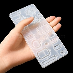 Подвесные силиконовые Молды смешанной Молды&nbsp;DIY-YW0006-74