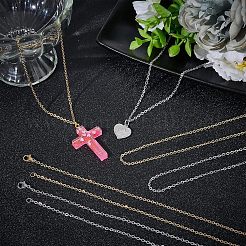 Ожерелья-цепочки из нержавеющей стали 304 унисекс&nbsp;STAS-UN0002-49