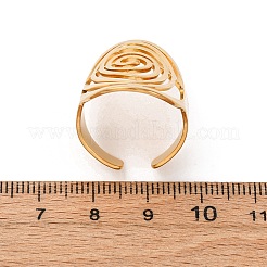 Регулируемые манжетные кольца из нержавеющей стали 304&nbsp;RJEW-D319-03G