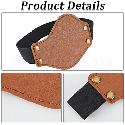 4 шт. бахилы из искусственной кожи&nbsp;AJEW-CL0002-29A