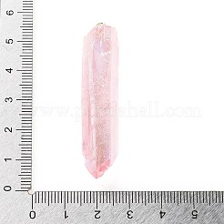 Гальванизированные натуральные кварцевые подвески&nbsp;G-P315-B01-08G