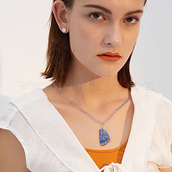 Грубые необработанные натуральные бусины из лазурита&nbsp;G-NB0003-60