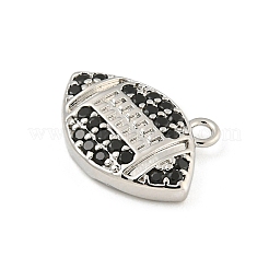 Стойки обшивки латунь микро проложить Циркон подвеску&nbsp;KK-P277-11P