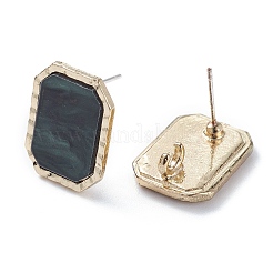 (дефектная распродажа) серьги-гвоздики из сплава&nbsp;LS-PALLOY-XCP0001-72B