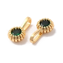 Латунь со стеклянными подвесками&nbsp;KK-G465-51G-02