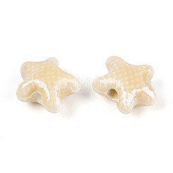 Фарфоровые бусины ручной работы&nbsp;LS-PORC-Q002-03F-01