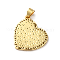 Покрытие стойки латунь микропаве прозрачные подвески из кубического циркония&nbsp;KK-F853-21G