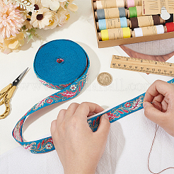 10 ярд полиэфирные ленты с вышивкой в этническом стиле&nbsp;OCOR-FG0002-26C