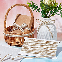 10 ярд плетеной кружевной ленты из полиэстера&nbsp;OCOR-WR0001-05A