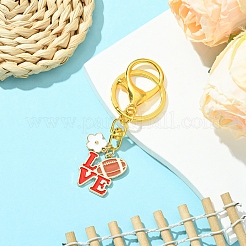 Подвески из сплава эмали брелок&nbsp;KEYC-FS00025-1