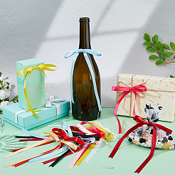 54 шт. 9-х цветный полиэстеровый бант для украшения&nbsp;DIY-FH0008-60