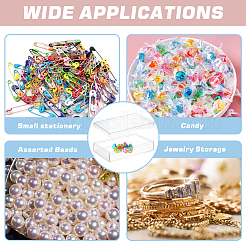 Прямоугольные прозрачные акриловые ящики для хранения&nbsp;CON-WH0092-50