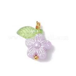 Имитация жемчуга акриловыми подвесками&nbsp;PALLOY-JF04335-01