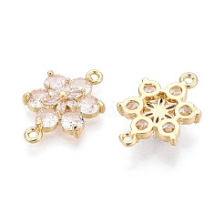 Латунные подвески из прозрачного кубического циркония&nbsp;KK-N284-13G