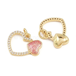 Латунные микро проложить кубического циркония подвески&nbsp;KK-B150-03G-03