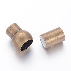 Латунные магнитные застежки с клеевыми концами&nbsp;KK-H303-1