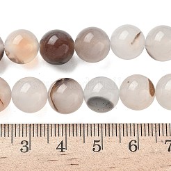 Нити из натурального дендритного агата&nbsp;G-C011-10mm-01