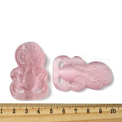 Большие подвески из окрашенного натурального селенита&nbsp;G-G113-01I