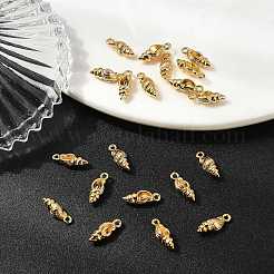 Подвески в форме ракушек из латуни&nbsp;XGR0171G-103G